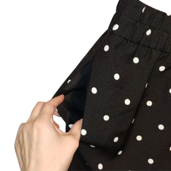 J. Crew Factory Polka Dot Midi Skirt with Pockets - Picture 2 of 9